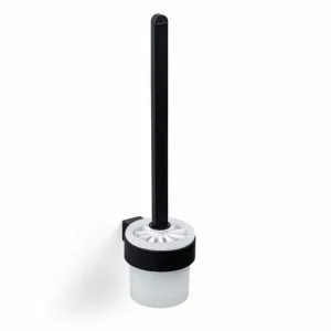 Klósettbursti CANNES svartur með festingu