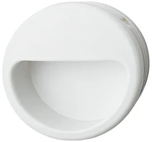 Halda grip bolli hvítur plast 55/50/11 mm