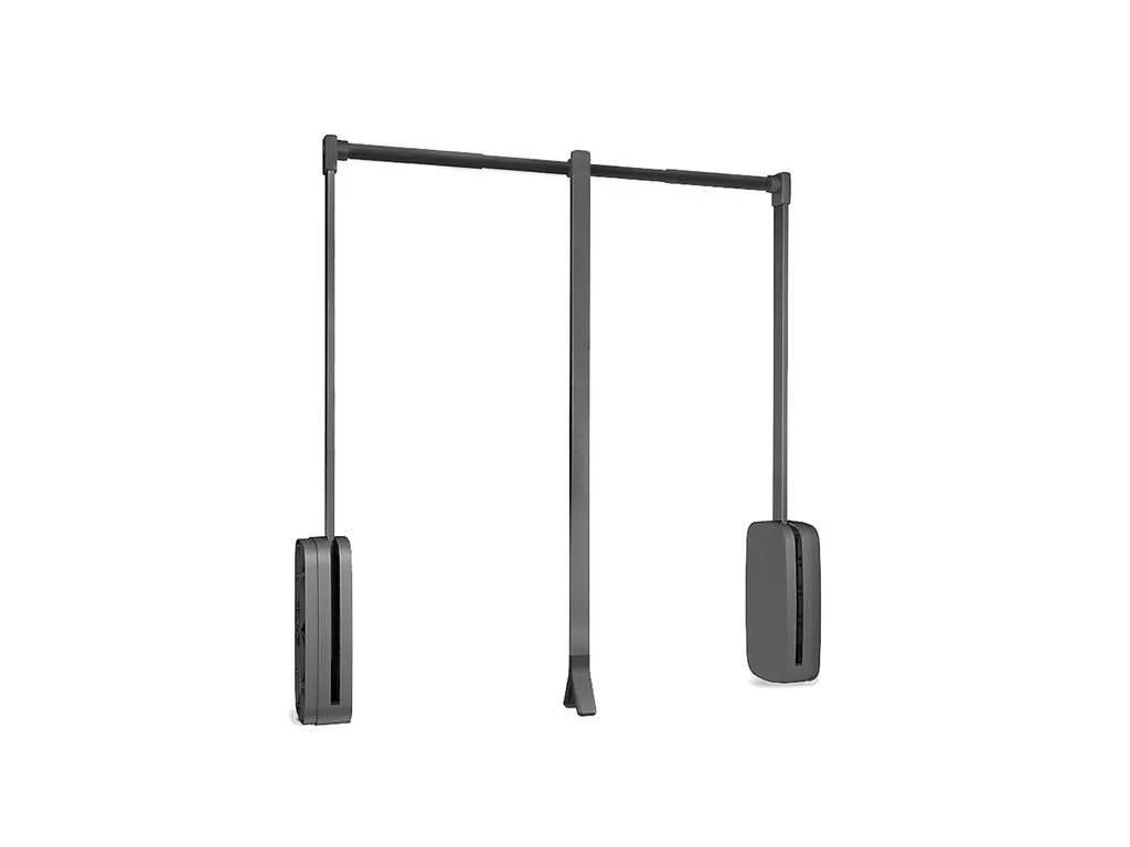Fatahengislyfta 60-83 cm á vegg silfur - Image 6