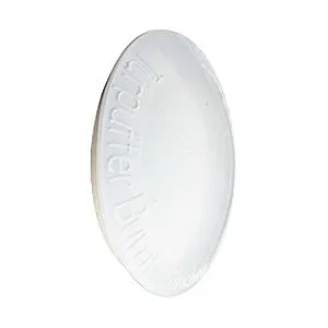 Hurðastoppari hvítur 40 mm límdur á vegg