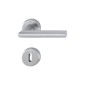 Hurðarhúnn Utrecht ryðfrítt stál DIN DIY