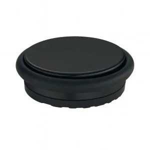 Hurðastoppari á gólf - svartur 30x95 mm 1 kg