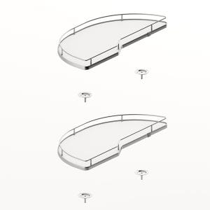 Salso hillusett 500 mm – Vinstri – Króm