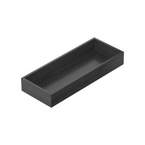 Hettich OrgaTray 270 bakki 300 × 118 mm – antrasít