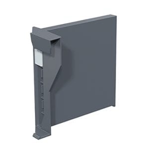 Hettich OrgaStore 830 skilrúm 125 mm – antrasít
